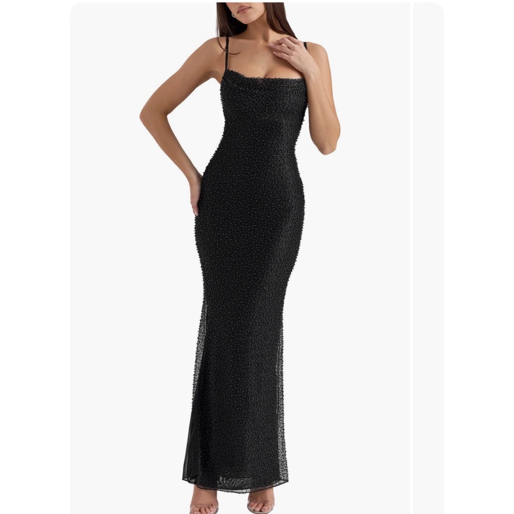 House of CB Black Pearl Gown